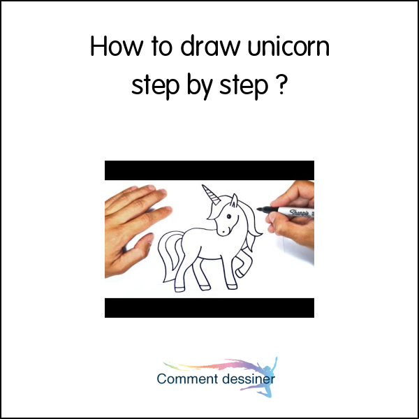 How to draw unicorn step by step